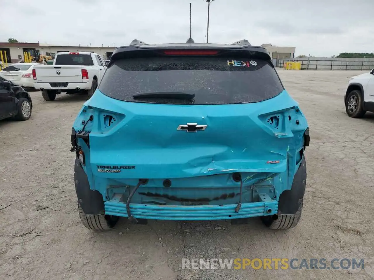 6 fotografías del automóvil dañado KL79MTSL0MB059562 CHEVROLET TRAILBLZR 2021