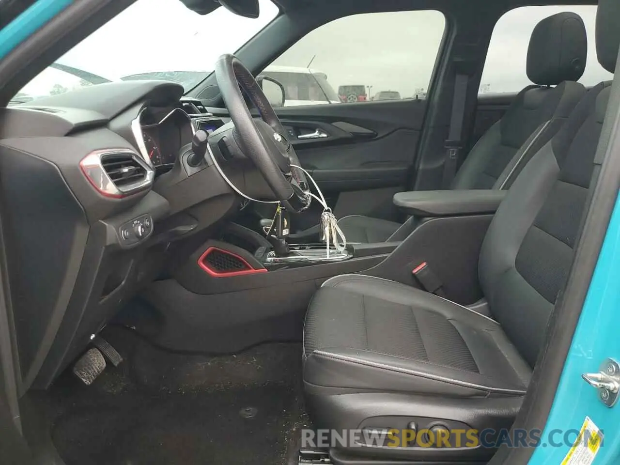7 fotografías del automóvil dañado KL79MTSL0MB059562 CHEVROLET TRAILBLZR 2021