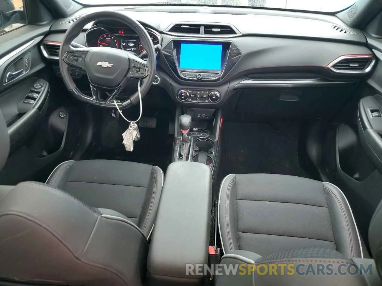 8 fotografías del automóvil dañado KL79MTSL0MB059562 CHEVROLET TRAILBLZR 2021