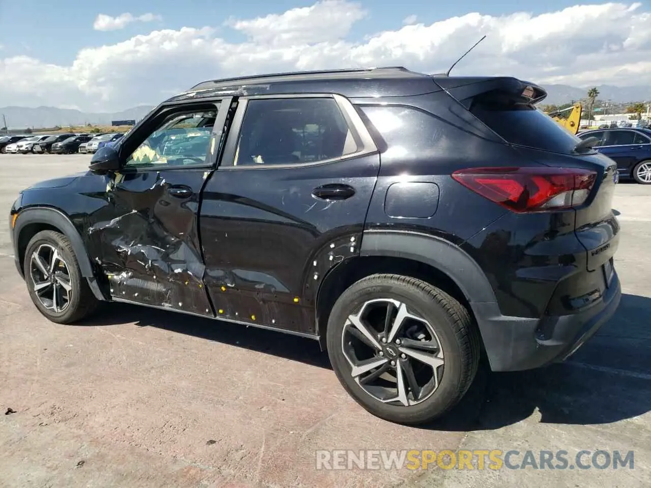 2 fotografías del automóvil dañado KL79MTSL1MB128789 CHEVROLET TRAILBLZR 2021