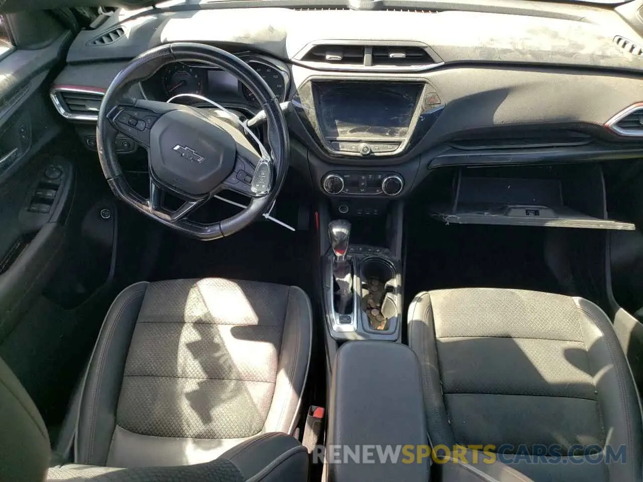 8 fotografías del automóvil dañado KL79MTSL1MB128789 CHEVROLET TRAILBLZR 2021