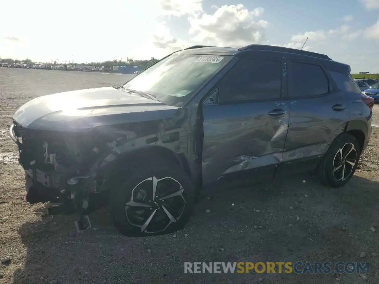 1 fotografías del automóvil dañado KL79MTSL1MB152333 CHEVROLET TRAILBLZR 2021