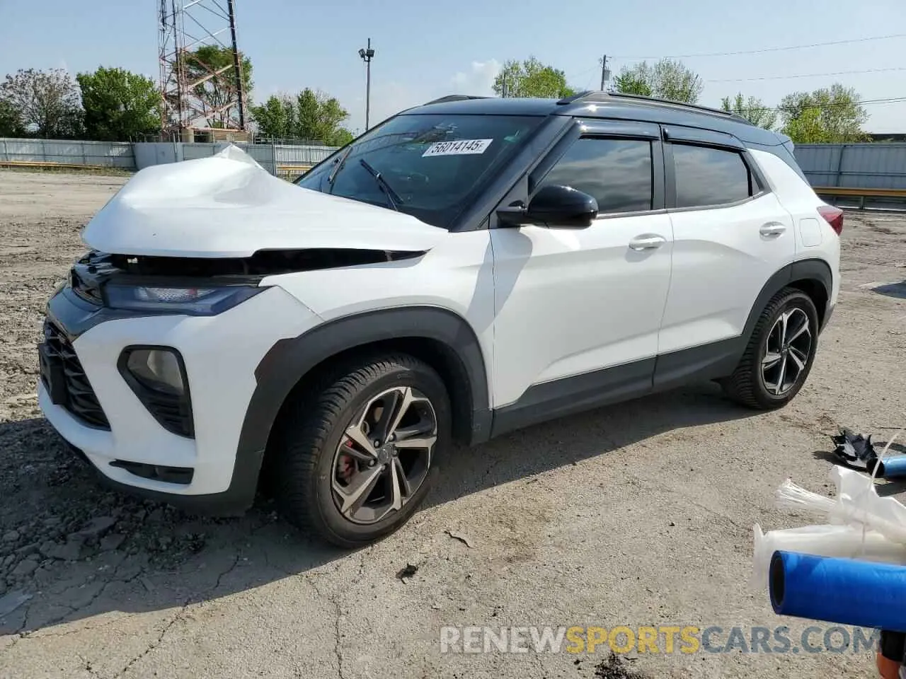 1 fotografías del automóvil dañado KL79MTSL2MB014350 CHEVROLET TRAILBLZR 2021