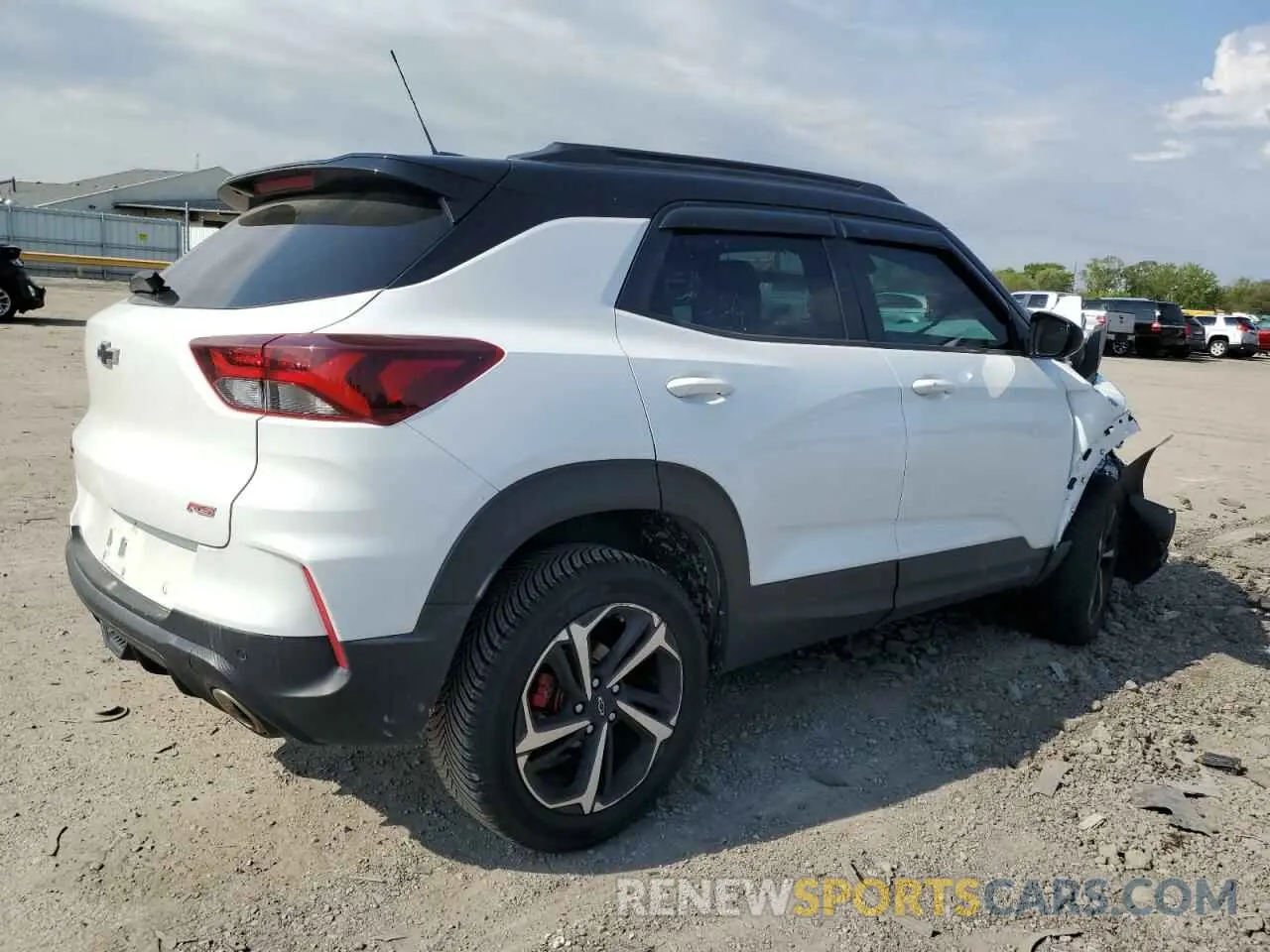 3 fotografías del automóvil dañado KL79MTSL2MB014350 CHEVROLET TRAILBLZR 2021