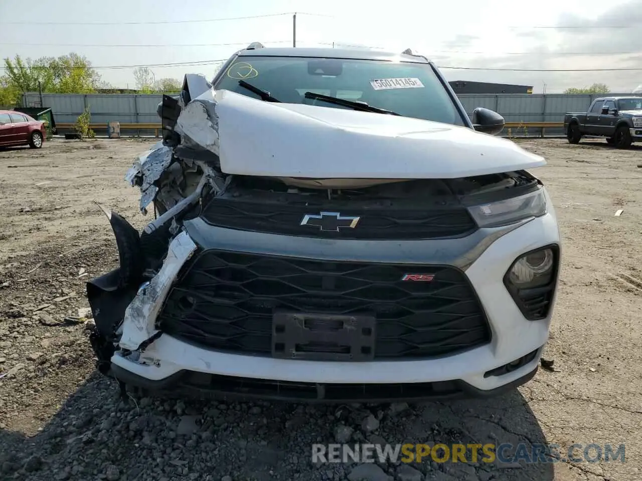 5 fotografías del automóvil dañado KL79MTSL2MB014350 CHEVROLET TRAILBLZR 2021