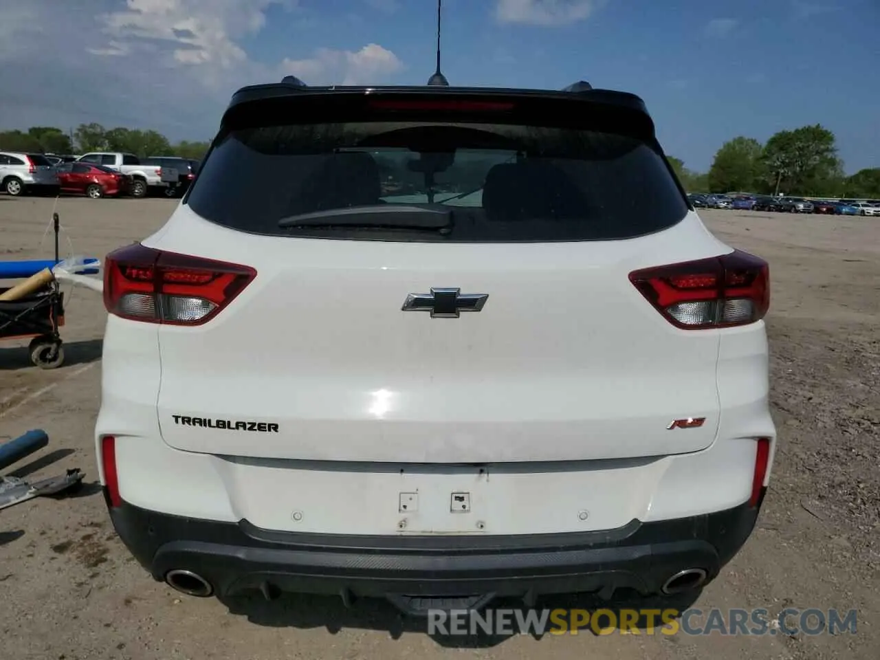 6 fotografías del automóvil dañado KL79MTSL2MB014350 CHEVROLET TRAILBLZR 2021