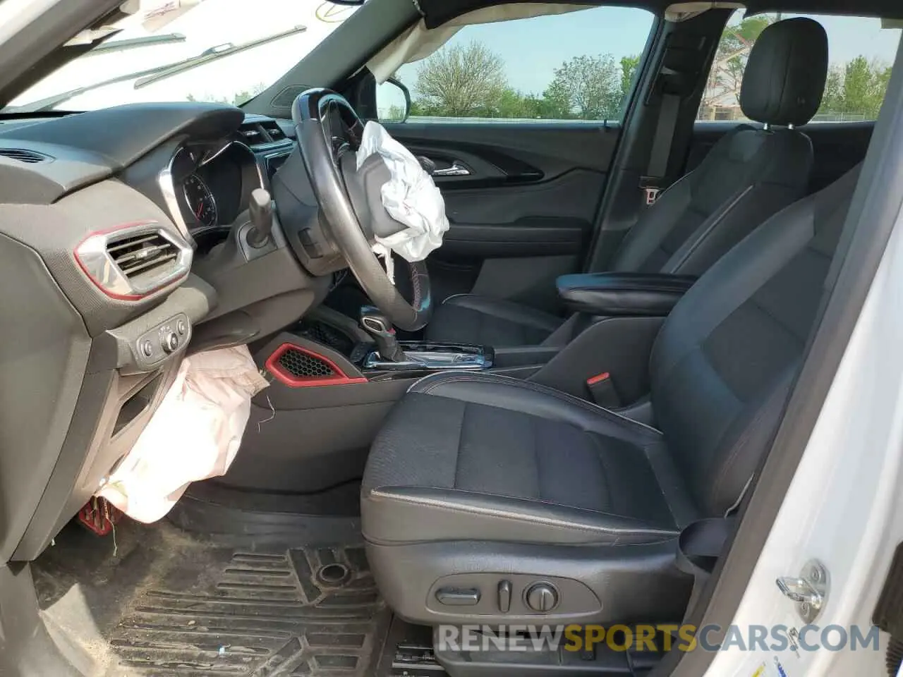 7 fotografías del automóvil dañado KL79MTSL2MB014350 CHEVROLET TRAILBLZR 2021