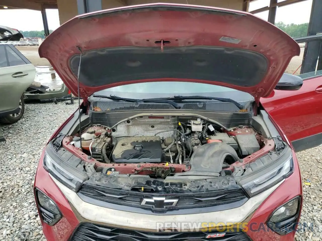 12 fotografías del automóvil dañado KL79MTSL2MB127974 CHEVROLET TRAILBLZR 2021