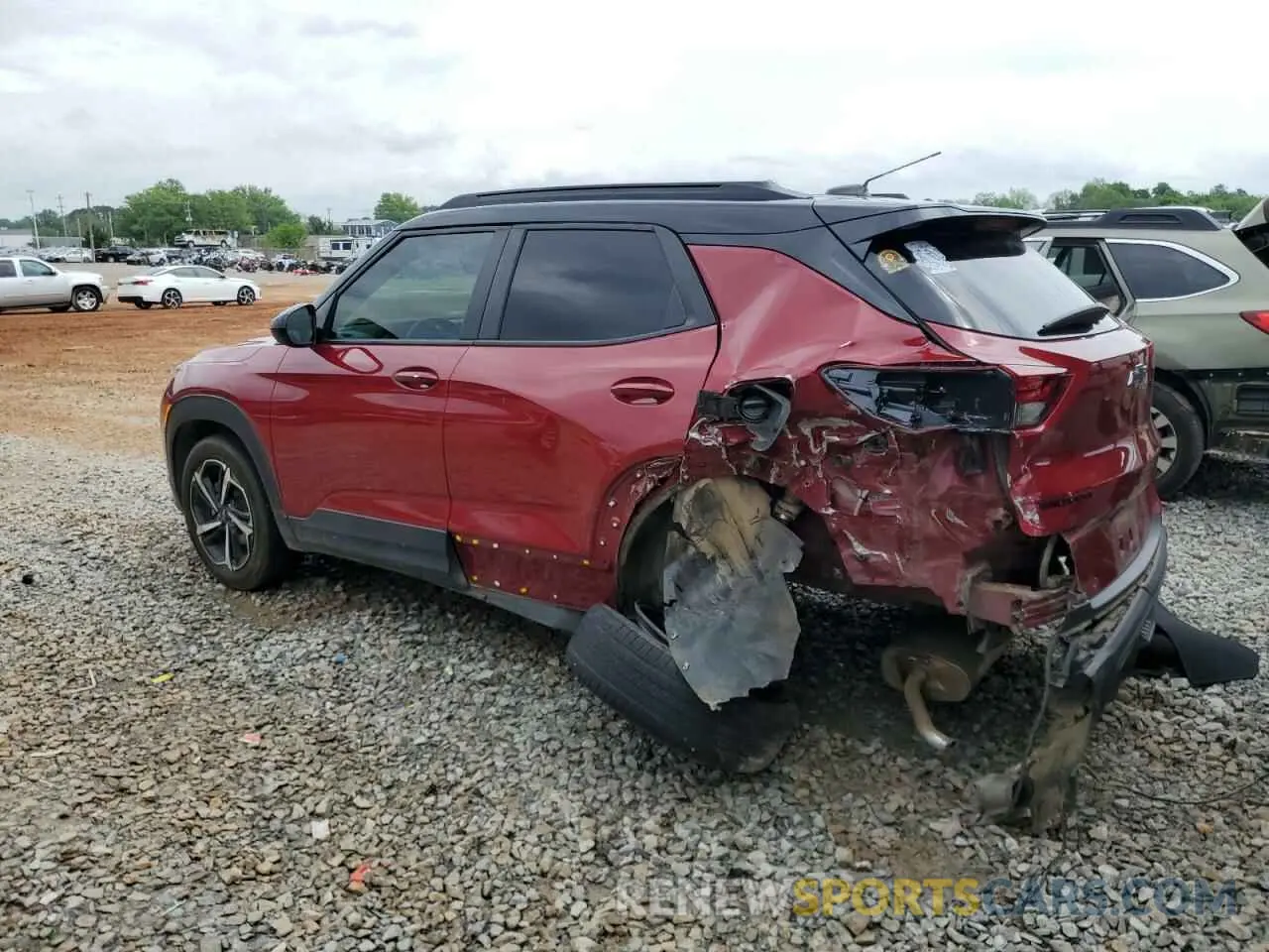 2 fotografías del automóvil dañado KL79MTSL2MB127974 CHEVROLET TRAILBLZR 2021