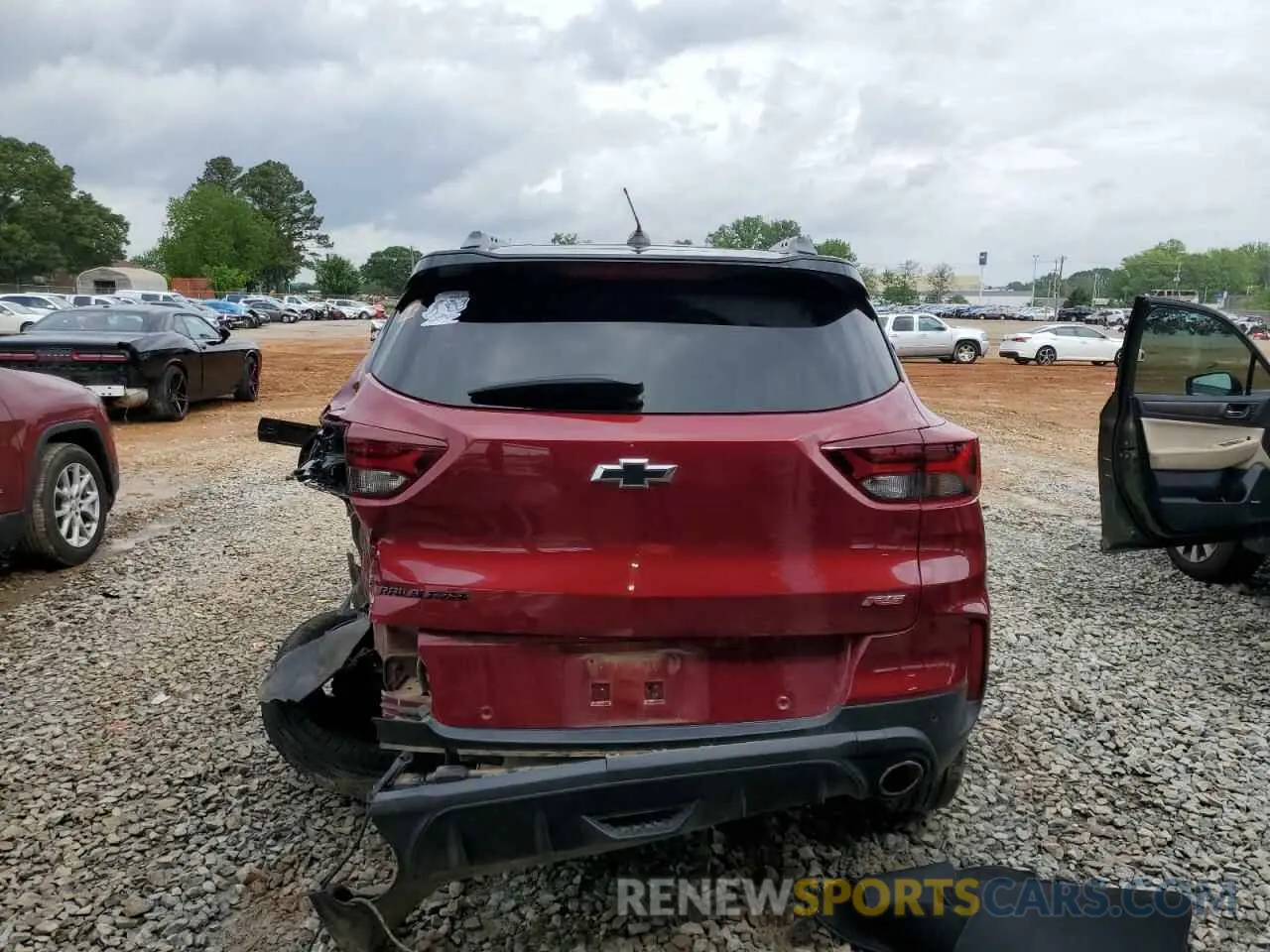 6 fotografías del automóvil dañado KL79MTSL2MB127974 CHEVROLET TRAILBLZR 2021