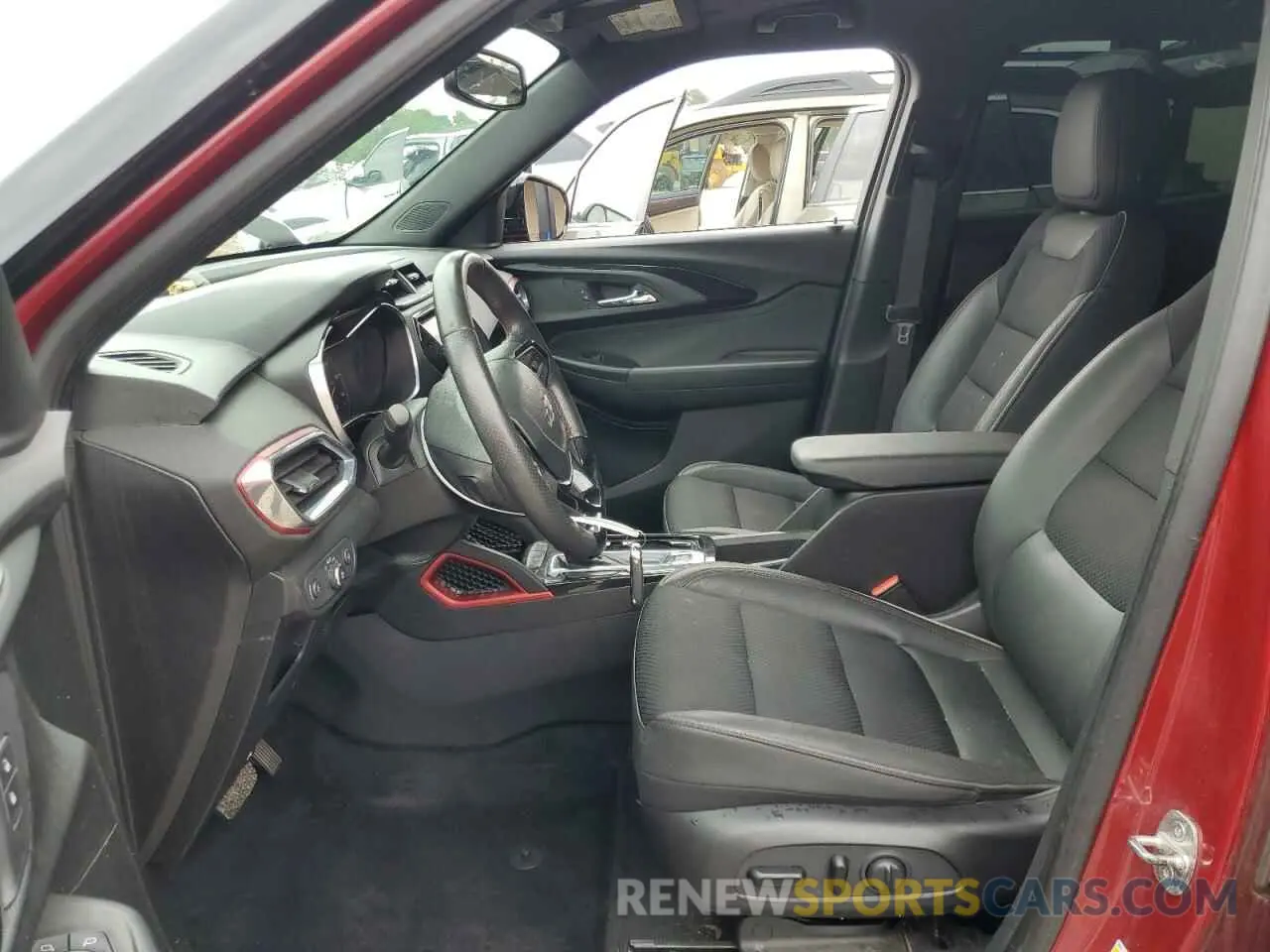 7 fotografías del automóvil dañado KL79MTSL2MB127974 CHEVROLET TRAILBLZR 2021