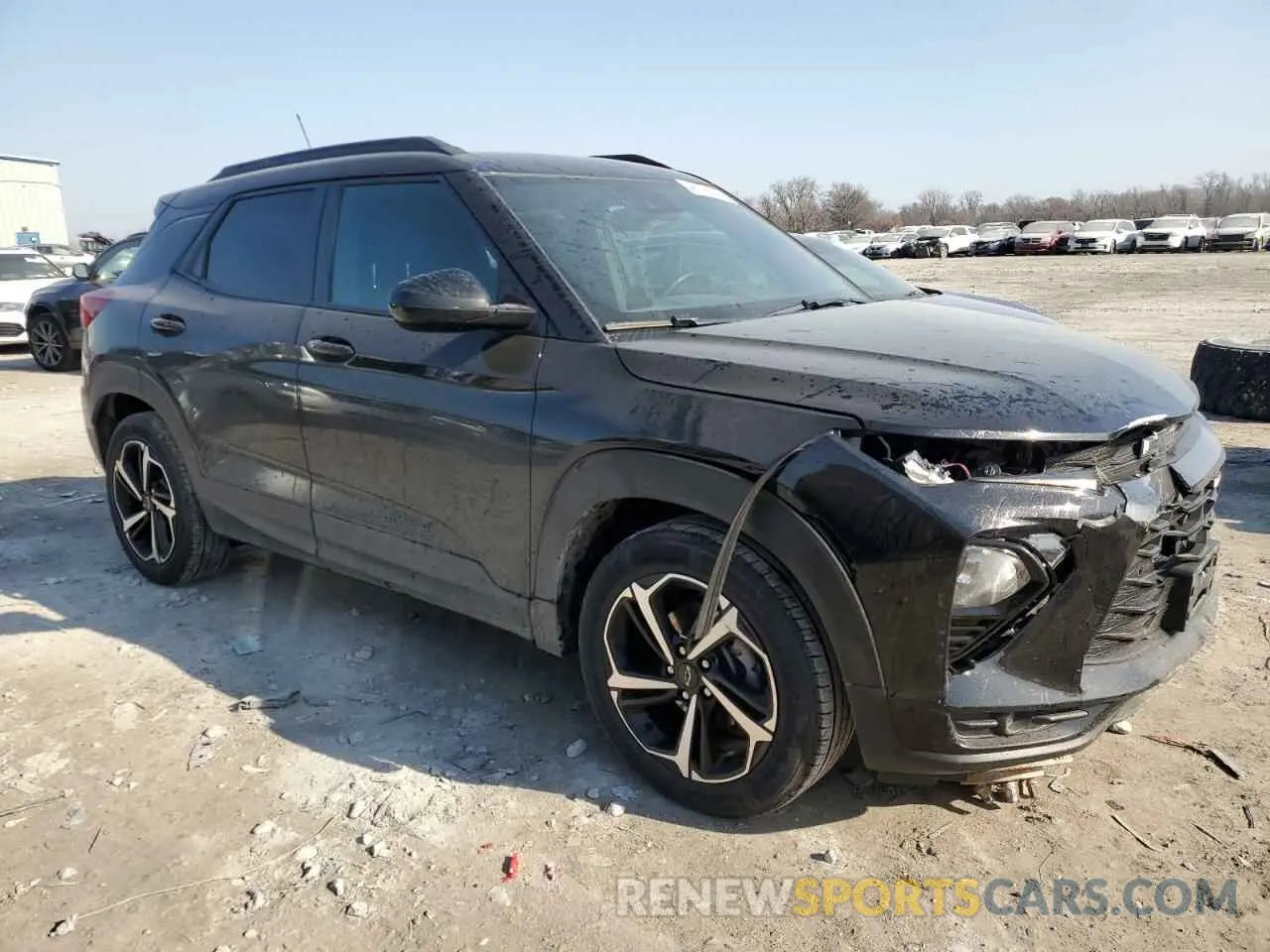 4 fotografías del automóvil dañado KL79MTSL6MB035735 CHEVROLET TRAILBLZR 2021