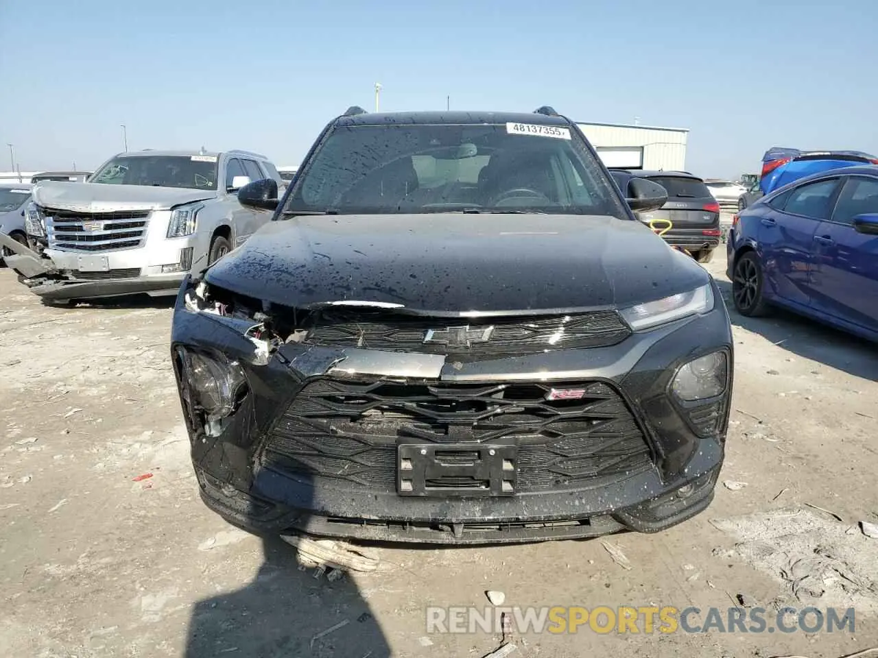 5 fotografías del automóvil dañado KL79MTSL6MB035735 CHEVROLET TRAILBLZR 2021
