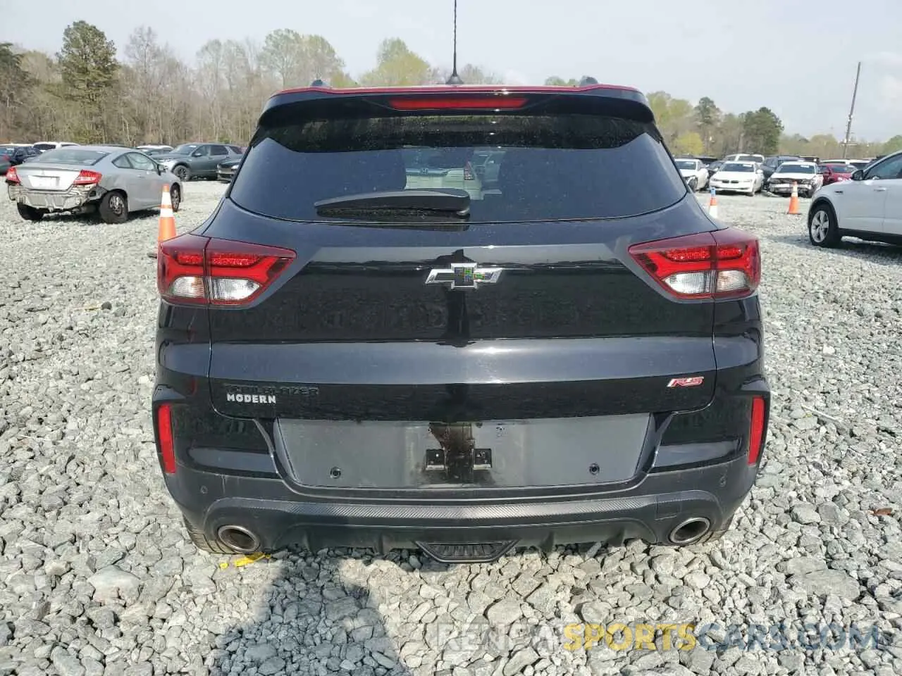6 fotografías del automóvil dañado KL79MTSL7MB159268 CHEVROLET TRAILBLZR 2021