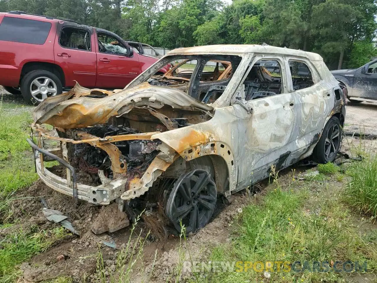 1 fotografías del automóvil dañado KL79MTSL7MB166804 CHEVROLET TRAILBLZR 2021