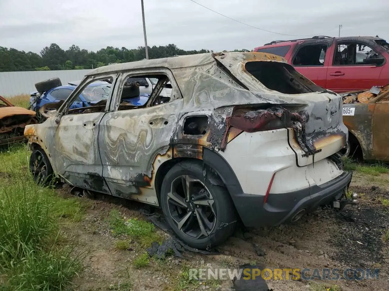 2 fotografías del automóvil dañado KL79MTSL7MB166804 CHEVROLET TRAILBLZR 2021
