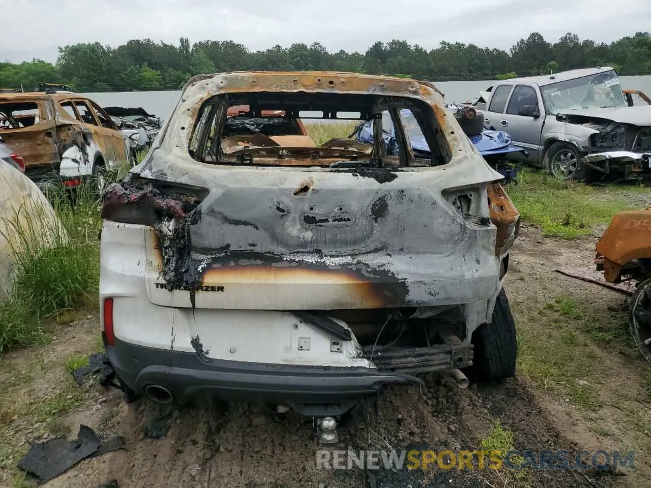 6 fotografías del automóvil dañado KL79MTSL7MB166804 CHEVROLET TRAILBLZR 2021
