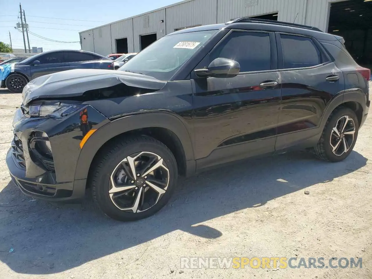 1 fotografías del automóvil dañado KL79MTSL8MB164365 CHEVROLET TRAILBLZR 2021