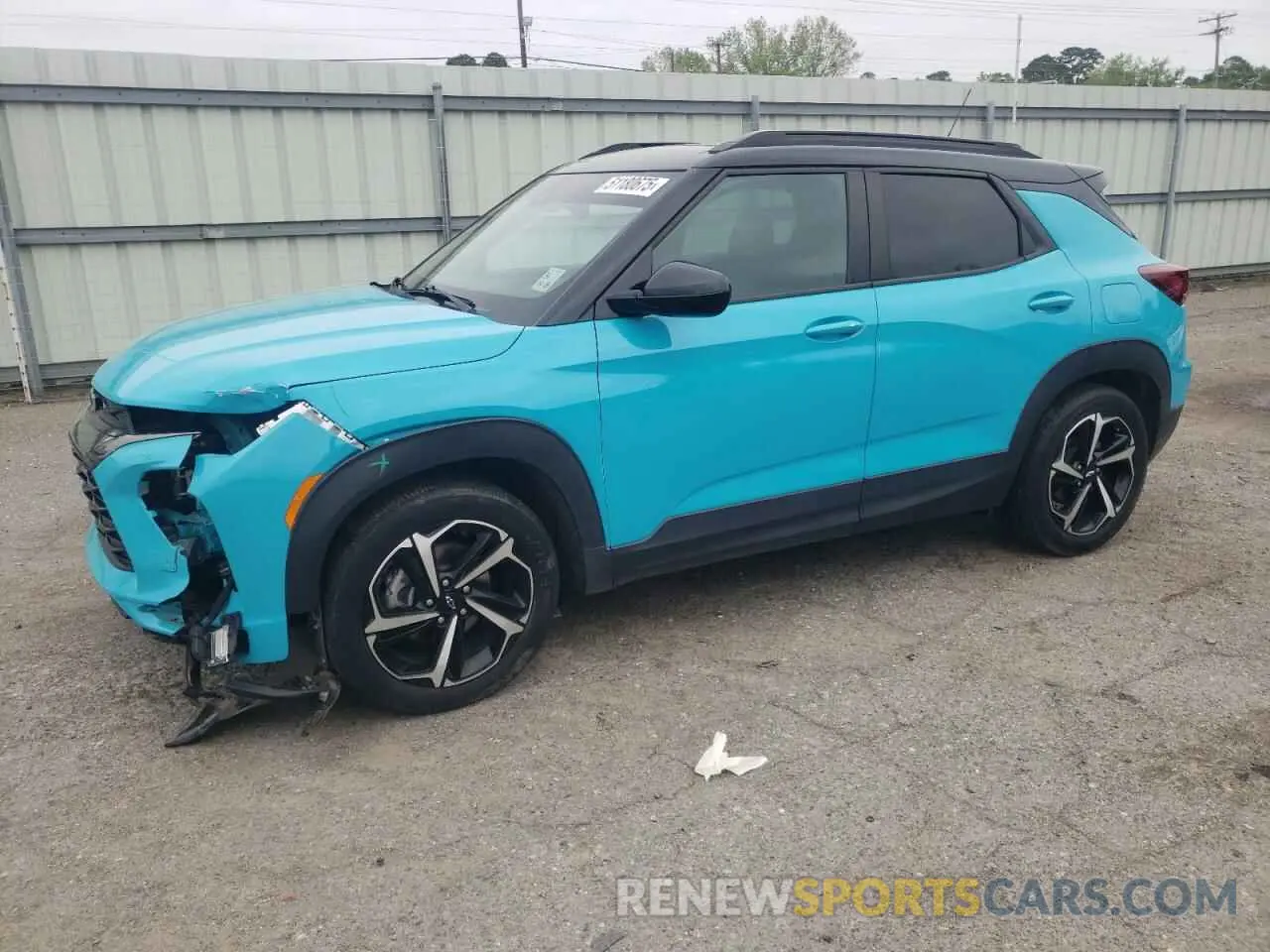 1 fotografías del automóvil dañado KL79MTSLXMB057320 CHEVROLET TRAILBLZR 2021