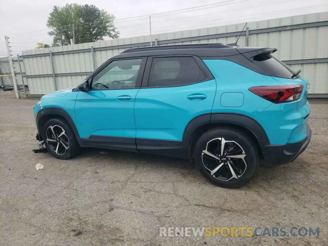 2 fotografías del automóvil dañado KL79MTSLXMB057320 CHEVROLET TRAILBLZR 2021
