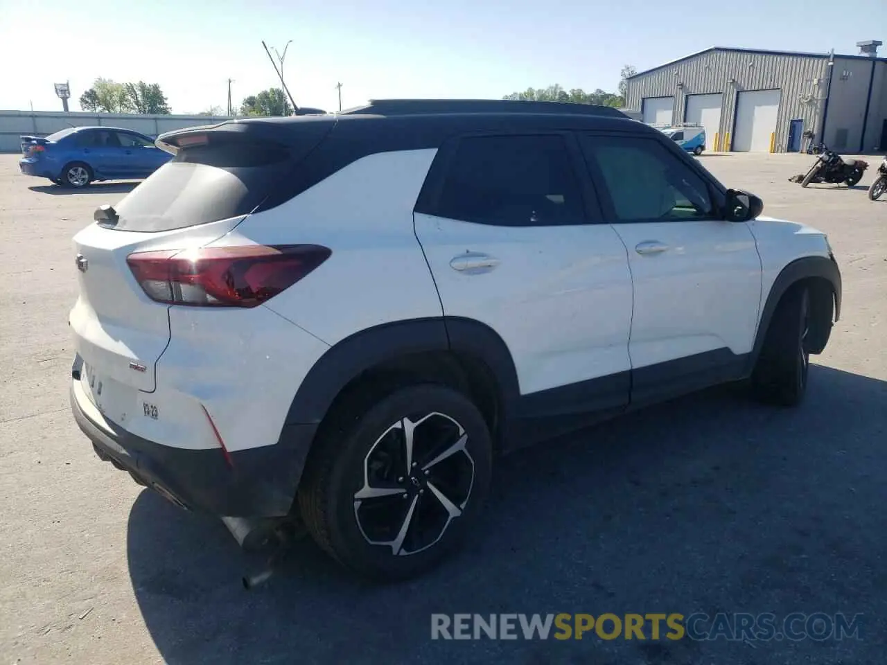 3 fotografías del automóvil dañado KL79MTSLXMB139970 CHEVROLET TRAILBLZR 2021