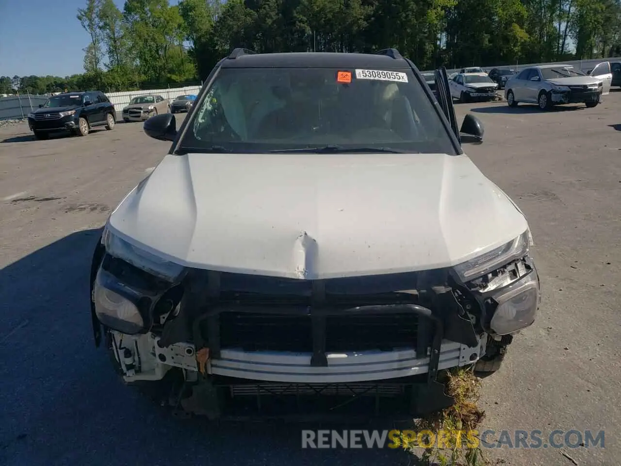 5 fotografías del automóvil dañado KL79MTSLXMB139970 CHEVROLET TRAILBLZR 2021