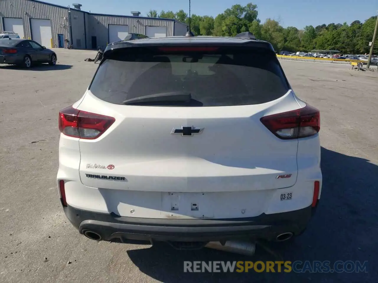 6 fotografías del automóvil dañado KL79MTSLXMB139970 CHEVROLET TRAILBLZR 2021