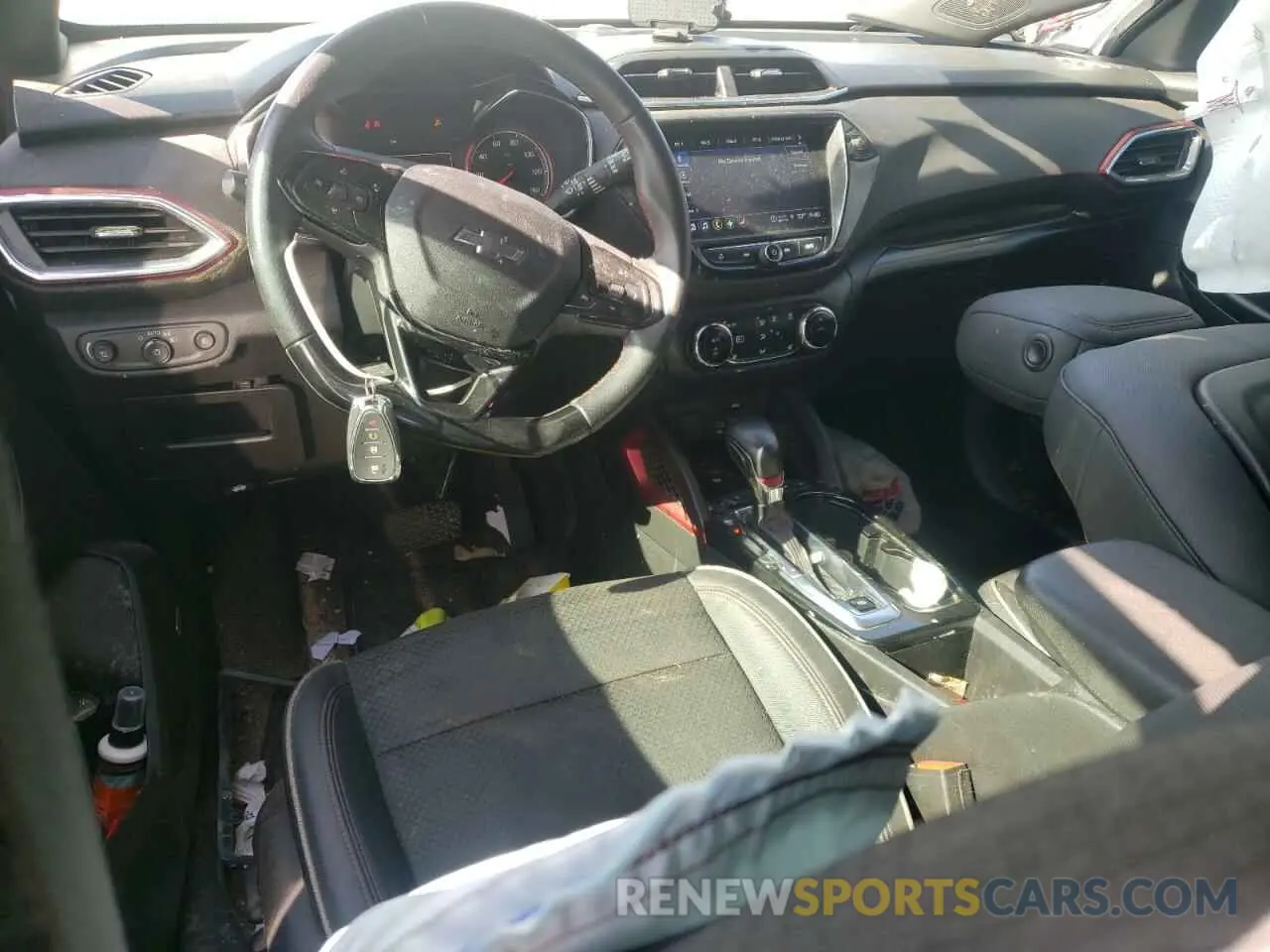 8 fotografías del automóvil dañado KL79MTSLXMB139970 CHEVROLET TRAILBLZR 2021