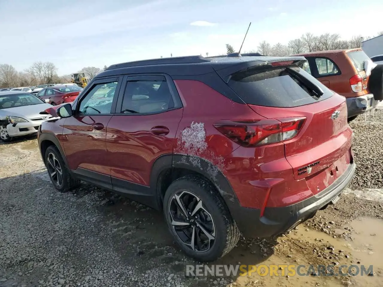2 fotografías del automóvil dañado KL79MUSL0MB099601 CHEVROLET TRAILBLZR 2021
