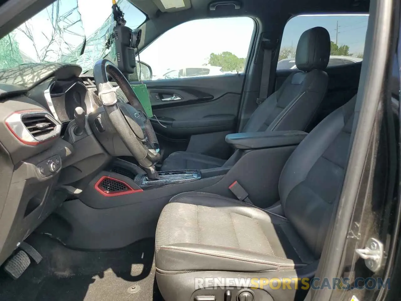 7 fotografías del automóvil dañado KL79MUSL1MB085318 CHEVROLET TRAILBLZR 2021