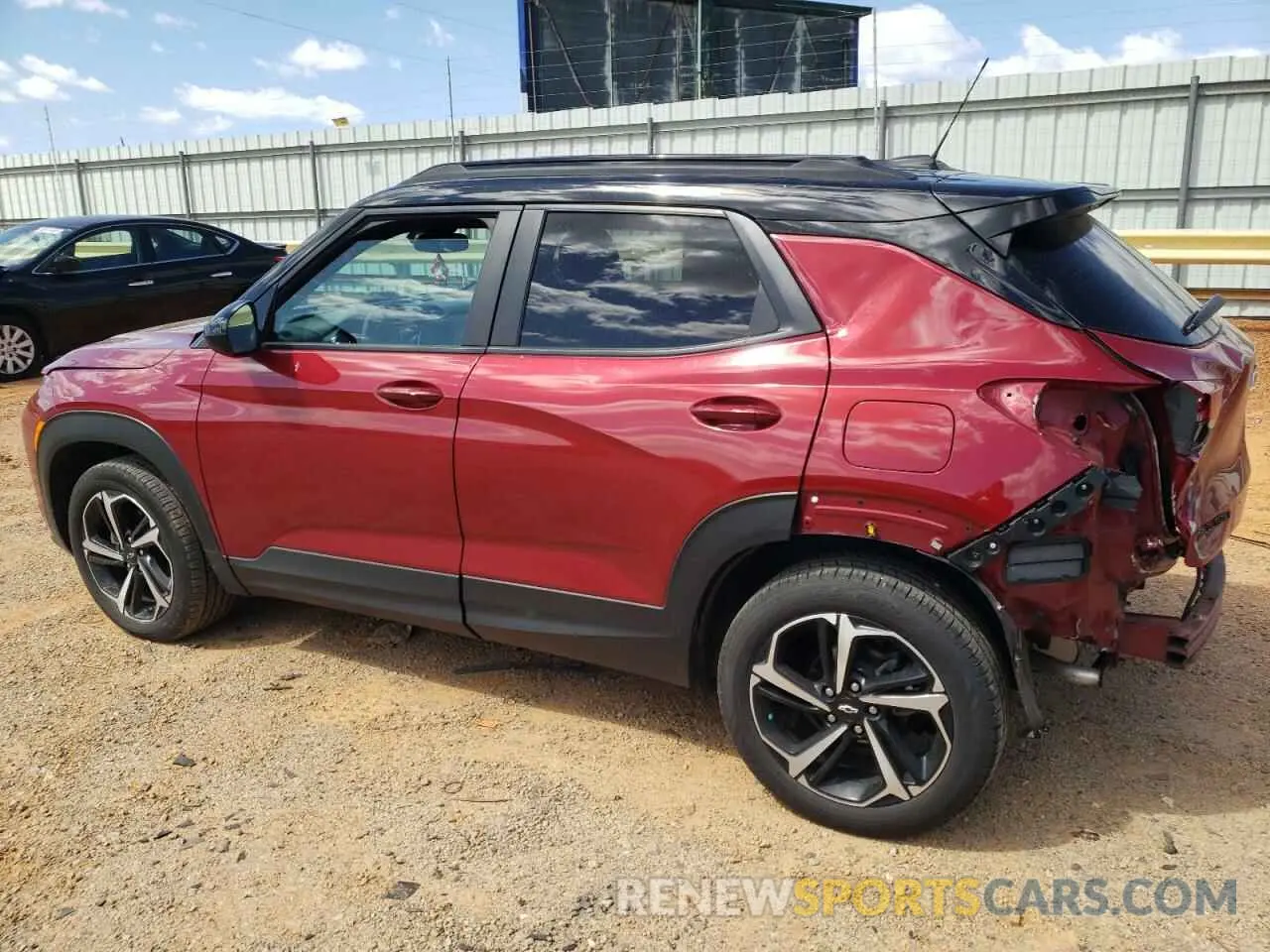 2 fotografías del automóvil dañado KL79MUSL3MB145129 CHEVROLET TRAILBLZR 2021