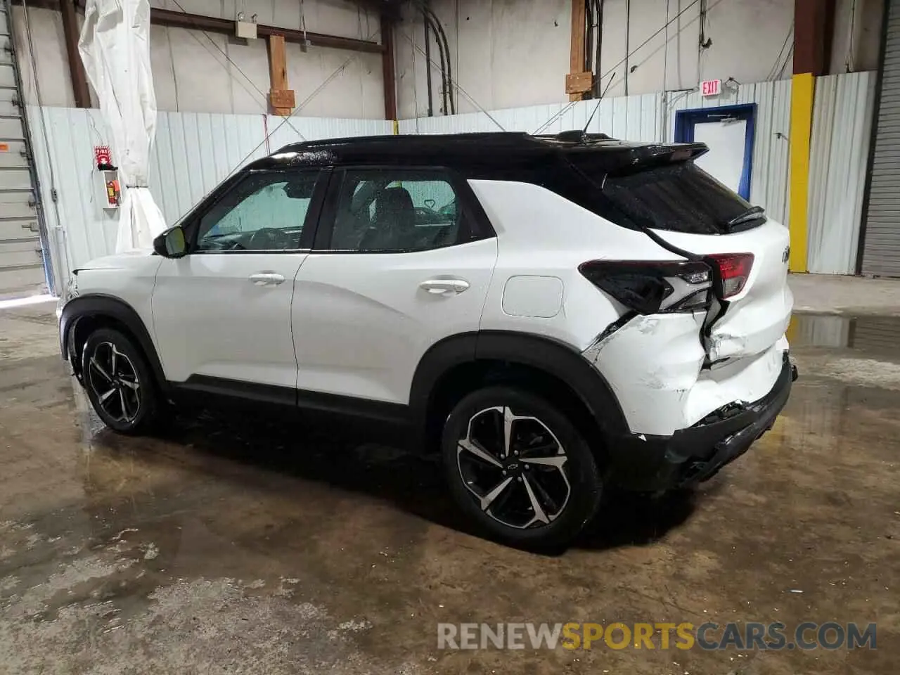 2 fotografías del automóvil dañado KL79MUSL4MB059036 CHEVROLET TRAILBLZR 2021