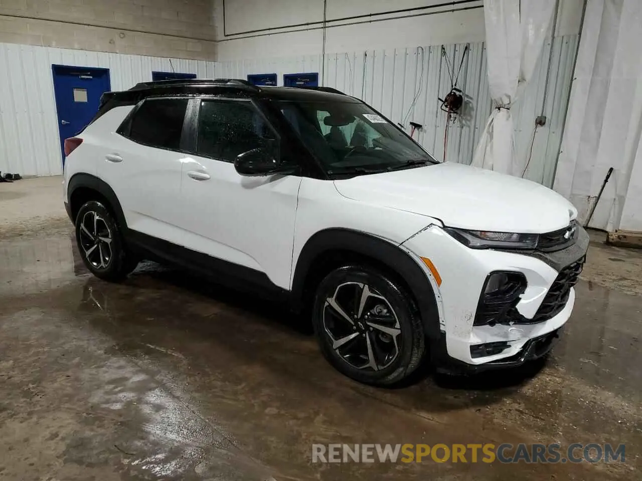 4 fotografías del automóvil dañado KL79MUSL4MB059036 CHEVROLET TRAILBLZR 2021