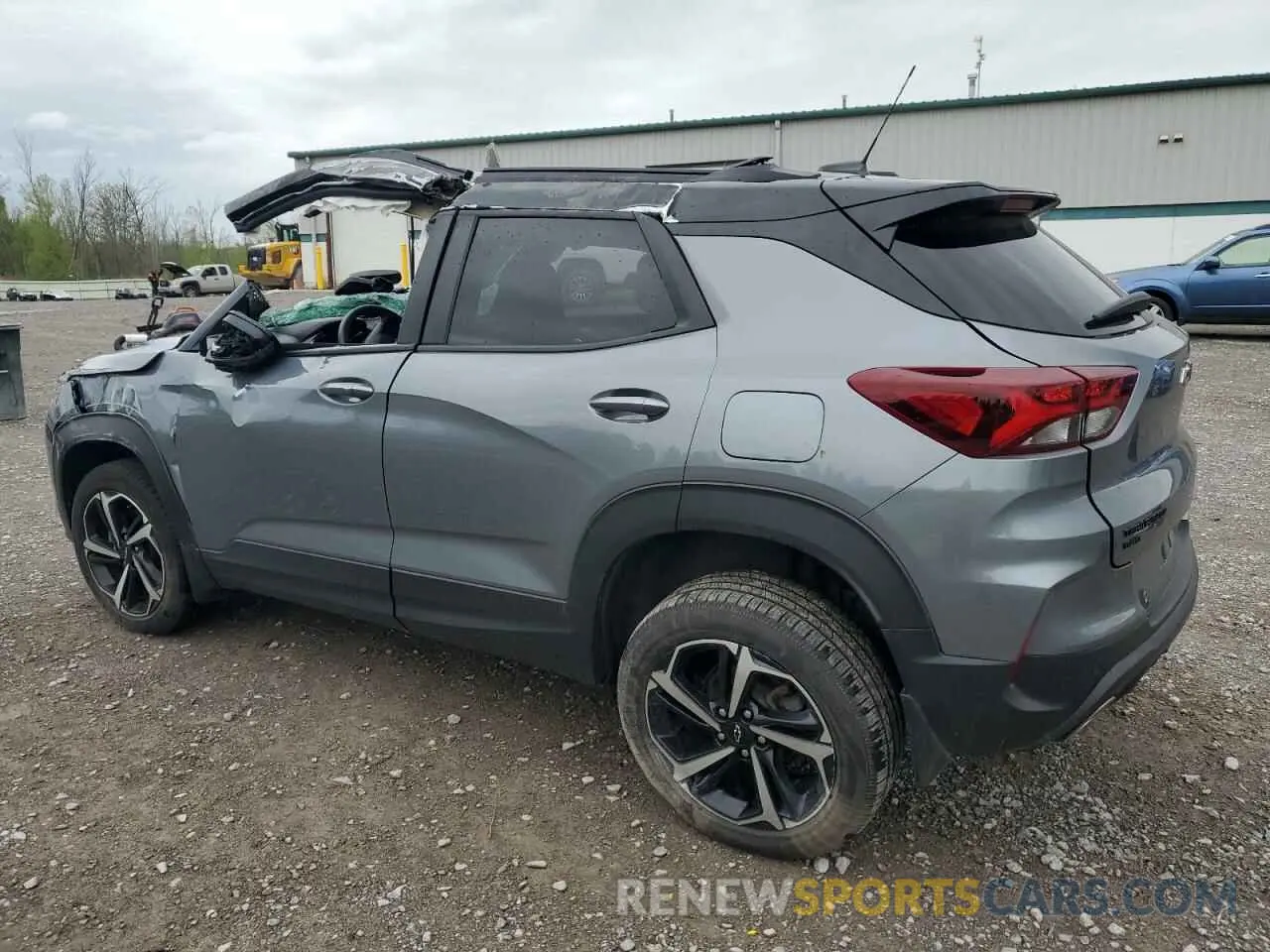 2 fotografías del automóvil dañado KL79MUSLXMB157407 CHEVROLET TRAILBLZR 2021