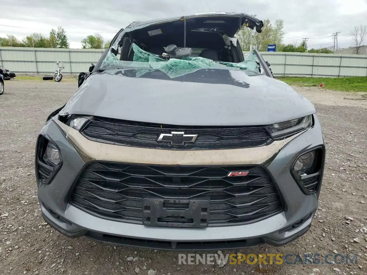 5 fotografías del automóvil dañado KL79MUSLXMB157407 CHEVROLET TRAILBLZR 2021