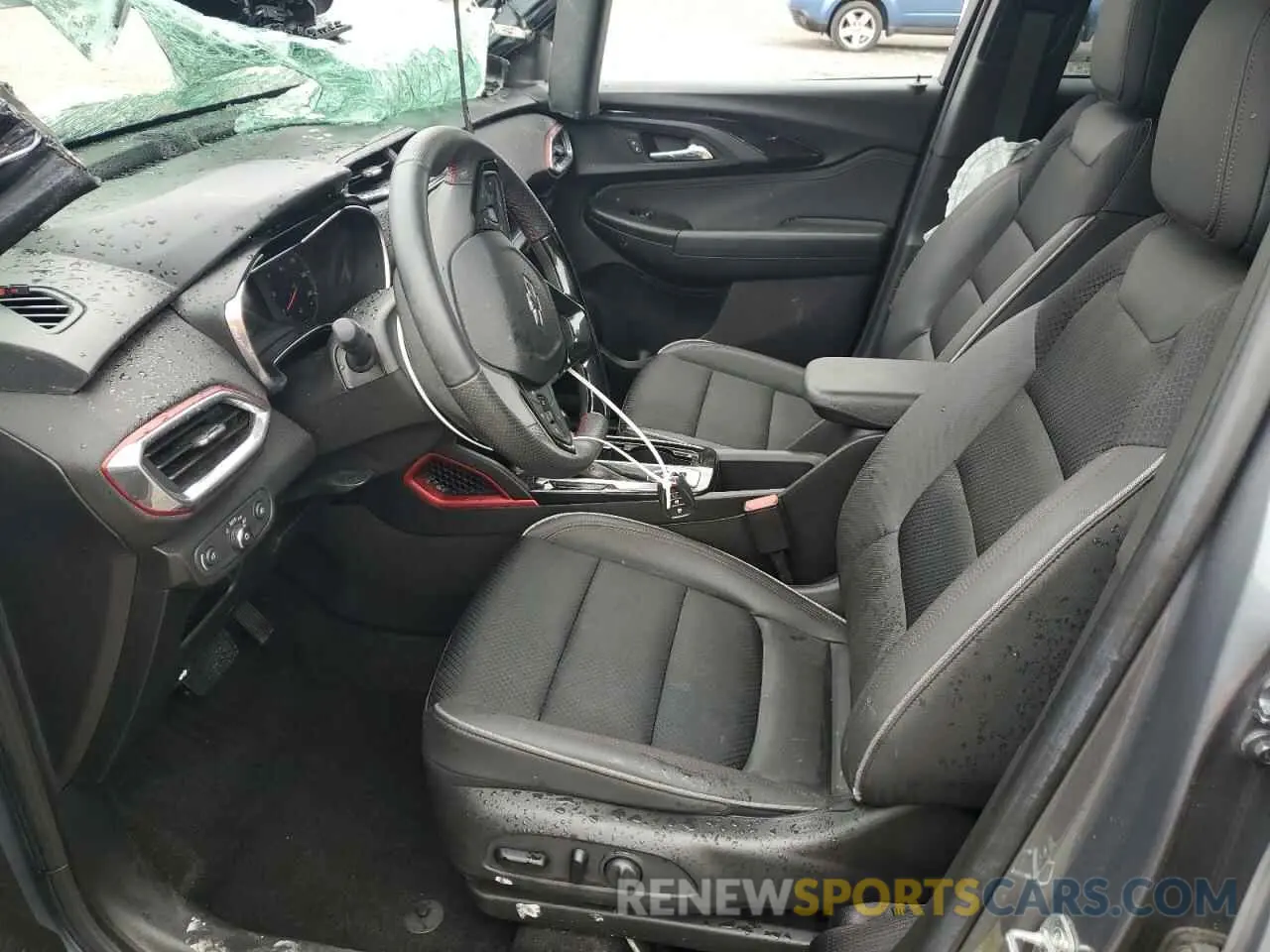 7 fotografías del automóvil dañado KL79MUSLXMB157407 CHEVROLET TRAILBLZR 2021