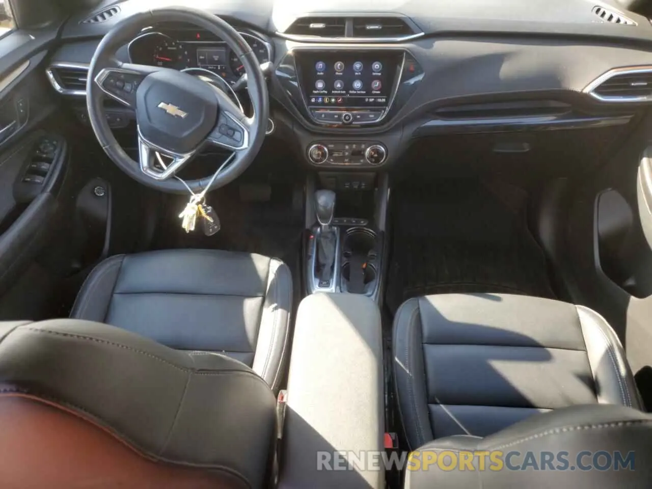 8 fotografías del automóvil dañado KL79MVSL4MB084346 CHEVROLET TRAILBLZR 2021
