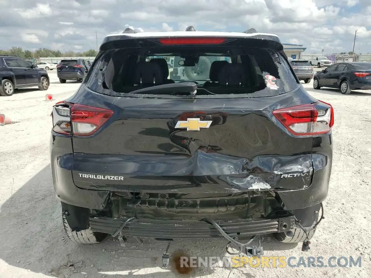 6 fotografías del automóvil dañado KL79MVSL5MB095078 CHEVROLET TRAILBLZR 2021