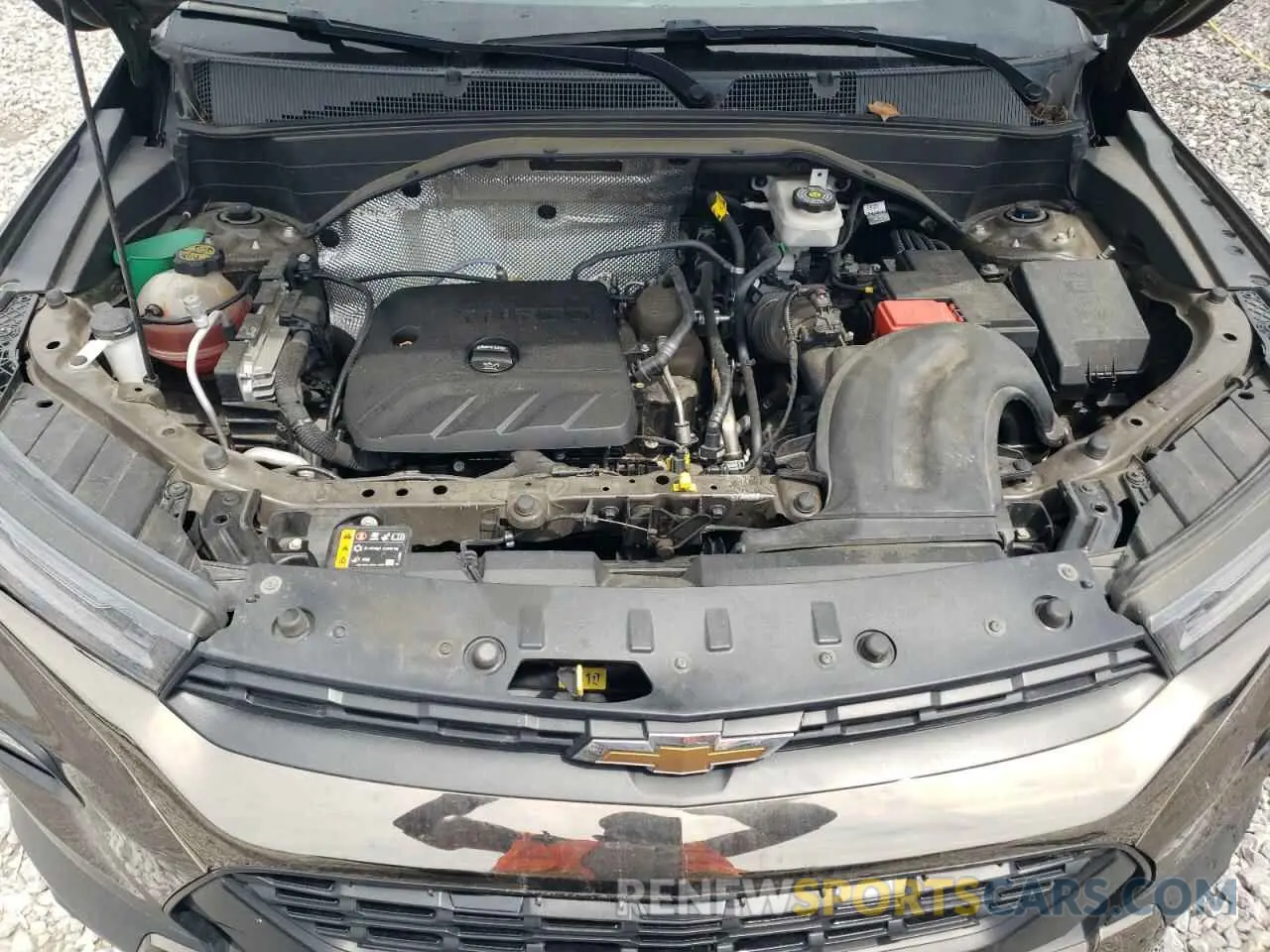 12 fotografías del automóvil dañado KL79MVSL6MB160441 CHEVROLET TRAILBLZR 2021