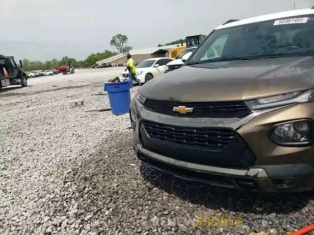 15 fotografías del automóvil dañado KL79MVSL6MB160441 CHEVROLET TRAILBLZR 2021