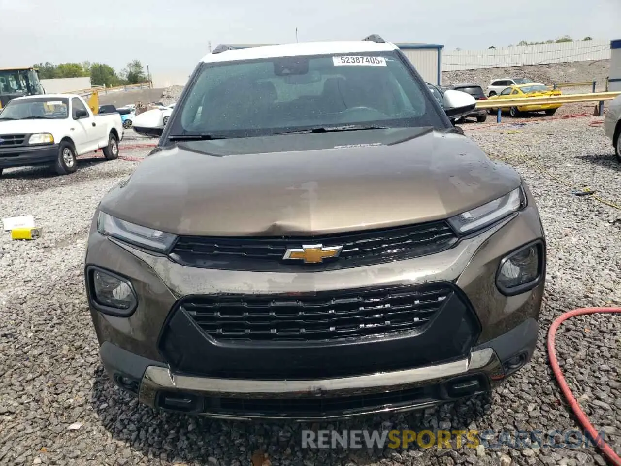 5 fotografías del automóvil dañado KL79MVSL6MB160441 CHEVROLET TRAILBLZR 2021