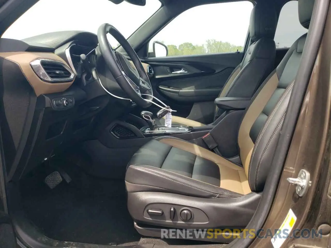 7 fotografías del automóvil dañado KL79MVSL6MB160441 CHEVROLET TRAILBLZR 2021