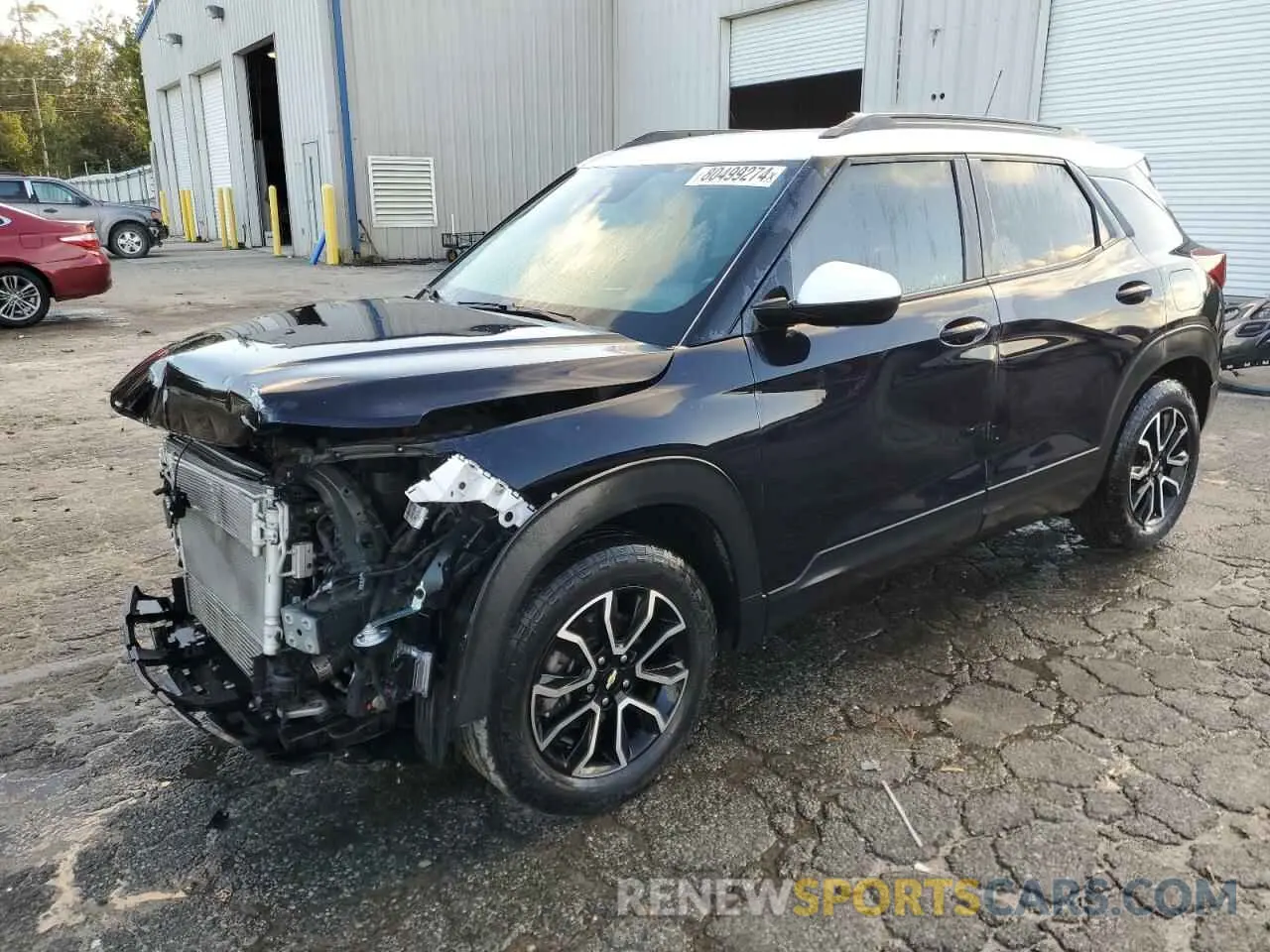 1 fotografías del automóvil dañado KL79MVSL7MB074765 CHEVROLET TRAILBLZR 2021