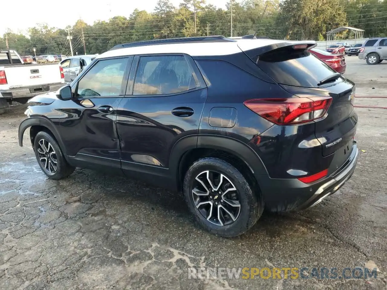 2 fotografías del automóvil dañado KL79MVSL7MB074765 CHEVROLET TRAILBLZR 2021