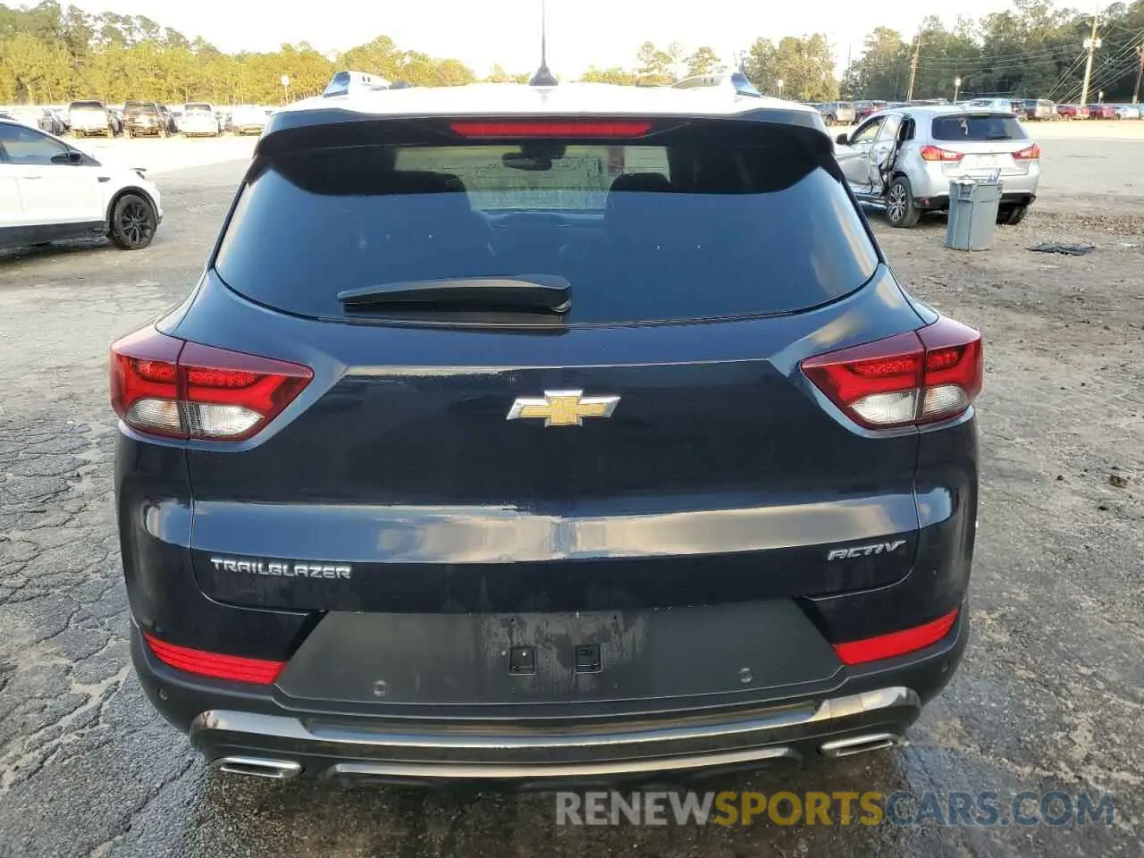 6 fotografías del automóvil dañado KL79MVSL7MB074765 CHEVROLET TRAILBLZR 2021