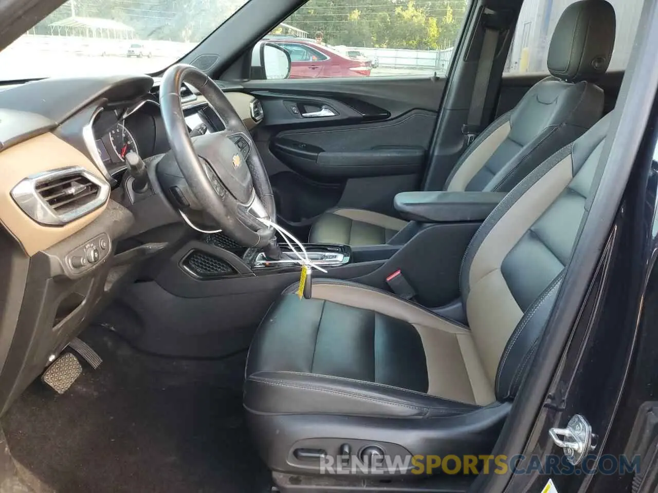 7 fotografías del automóvil dañado KL79MVSL7MB074765 CHEVROLET TRAILBLZR 2021