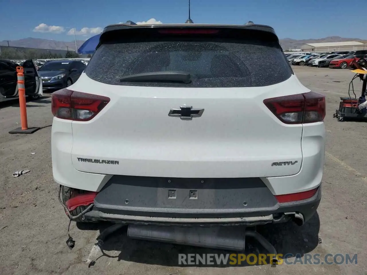6 fotografías del automóvil dañado KL79MVSLXMB161446 CHEVROLET TRAILBLZR 2021