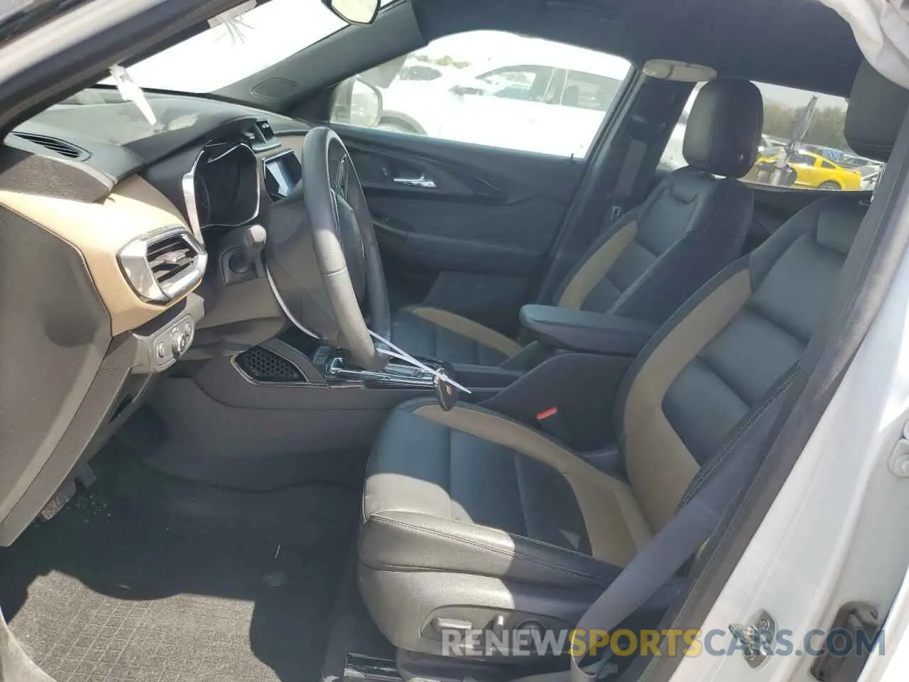 7 fotografías del automóvil dañado KL79MVSLXMB161446 CHEVROLET TRAILBLZR 2021