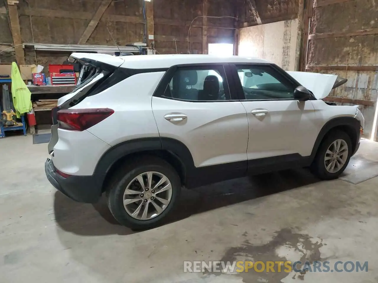 3 fotografías del automóvil dañado KL79MMS20NB095900 CHEVROLET TRAILBLZR 2022