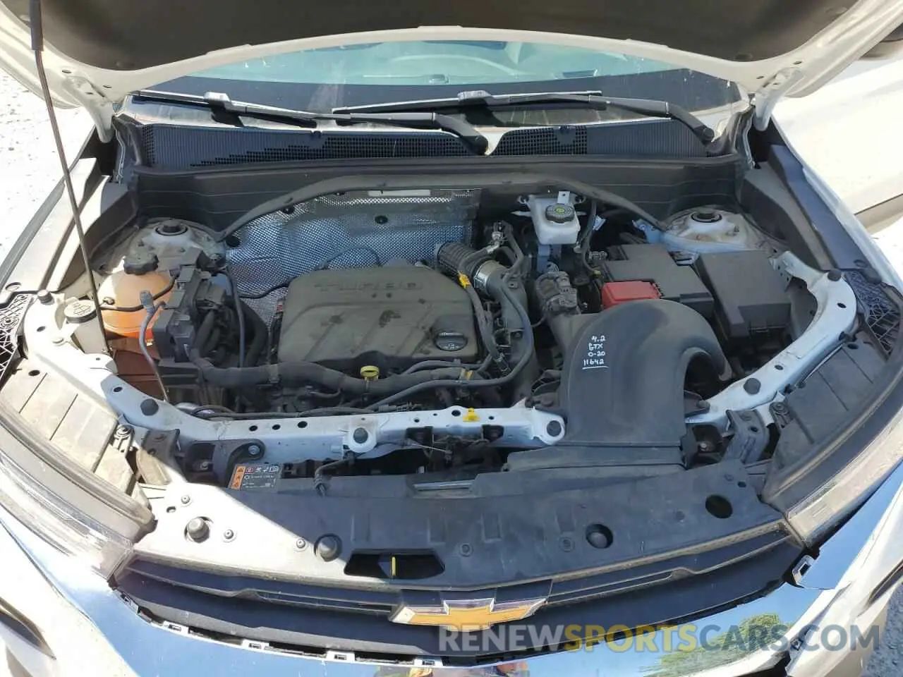 12 fotografías del automóvil dañado KL79MMS20NB128720 CHEVROLET TRAILBLZR 2022